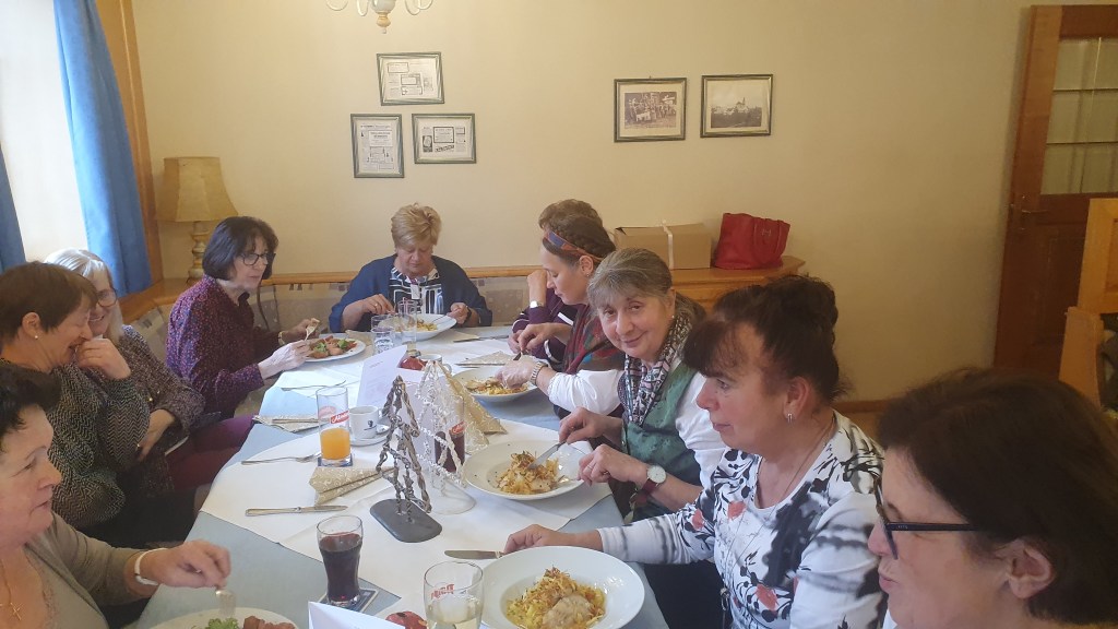 Gesellige Weihnachtsfeier